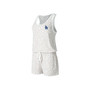 Women's Cream Los Angeles Dodgers Montana Hacci Knit Romper