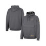 Men's Charcoal Wisconsin Badgers OHT Military-Inspired Appreciation Quarter-Zip Hoodie