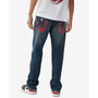 Brand Jeans Men's Ricky Painted Flap Straight Jeans