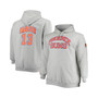 Men's Steve Nash Heathered Gray Phoenix Suns Big and Tall Name and Number Pullover Hoodie