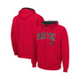 Men's Red Texas Tech Red Raiders Arch Logo 3.0 Full-Zip Hoodie
