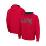 Men's Red Texas Tech Red Raiders Arch Logo 3.0 Full-Zip Hoodie