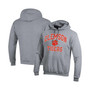 Men's Heather Gray Clemson Tigers High Motor Pullover Hoodie