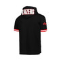Men's Damian Lillard Black Portland Trail Blazers Name and Number Short Sleeve Pullover Hoodie