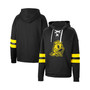 Men's Black Oregon Ducks Lace-Up 4.0 Pullover Hoodie