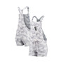 Women's Gray Chicago White Sox Camo Overall Romper