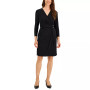 Women's Faux-Wrap Sheath Dress