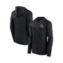Men's Branded Black Arizona Coyotes Authentic Pro Rink Camo Pullover Hoodie