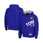 Men's Blue New York Knicks Bernard Half-Zip Hoodie
