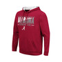 Men's Crimson Alabama Crimson Tide Slash Stack 2.0 Pullover Hoodie