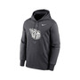 Men's Anthracite Cleveland Guardians Bracket Icon Performance Pullover Hoodie