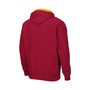 Men's Cardinal Iowa State Cyclones Arch and Logo 3.0 Full-Zip Hoodie