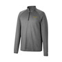 Men's Heathered Gray Oregon Ducks Earth First Raglan Quarter-Zip Windshirt
