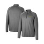 Men's Heathered Gray Oregon Ducks Earth First Raglan Quarter-Zip Windshirt