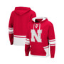Men's Scarlet Nebraska Huskers Lace Up 3.0 Pullover Hoodie