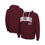 Men's Maroon Mississippi State Bulldogs Big and Tall Full-Zip Hoodie