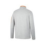 Men's Heathered Gray, Texas Orange Texas Longhorns Country Club Windshirt Quarter-Zip Jacket