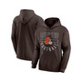 Men's Branded Brown Cleveland Browns Bubble Screen Pullover Hoodie