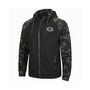 Men's Black, Camo Georgia Bulldogs OHT Military-Inspired Appreciation Raglan Full-Zip Hoodie