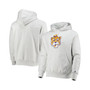 Men's Heathered Gray LSU Tigers Team Vault Logo Reverse Weave Pullover Hoodie