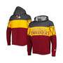 Men's Heather Charcoal, Burgundy Washington Commanders Extreme Pullover Hoodie