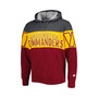 Men's Heather Charcoal, Burgundy Washington Commanders Extreme Pullover Hoodie