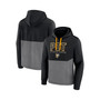 Men's Branded Black Pittsburgh Penguins Successful Tri-Blend Pullover Hoodie