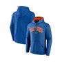 Men's Branded Royal Florida Gators Arch & Logo Tackle Twill Pullover Hoodie