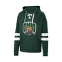 Men's Green Ohio Bobcats Lace-Up 4.0 Pullover Hoodie