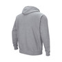 Men's Heathered Gray SMU Mustangs Arch and Logo Pullover Hoodie