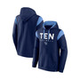 Men's Branded Navy Tennessee Titans Call The Shot Pullover Hoodie