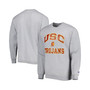 Men's Heather Gray USC Trojans High Motor Pullover Sweatshirt