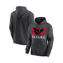 Men's Charcoal Houston Texans Breakneck Blitz Pullover Hoodie