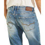 Men's Regular Straight Faded Jeans