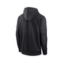 Men's Black Colorado Rockies Authentic Collection Pregame Performance Pullover Hoodie
