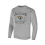 Men's NFL x Darius Rucker Collection by Heather Gray Jacksonville Jaguars Pullover Sweatshirt