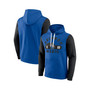 Men's Branded Blue, Black Orlando Magic Attack Colorblock Pullover Hoodie