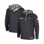 Men's Charcoal Virginia Cavaliers OHT Military-Inspired Appreciation Digi Camo Quarter-Zip Hoodie