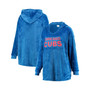 Men's Royal Chicago Cubs Wordmark Oversized Pullover Hoodie