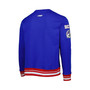 Men's Royal Buffalo Bills Mash Up Pullover Sweatshirt