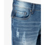 Men's Regular Fit Moto Jeans