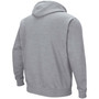 Men's Heather Gray UNC Wilmington Seahawks Arch and Logo Pullover Hoodie