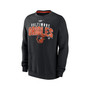 Men's Black Baltimore Orioles Cooperstown Collection Team Shout Out Pullover Sweatshirt
