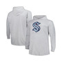 Men's Heather Gray Seattle Kraken Big and Tall Pullover Hoodie