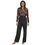 Women's High-Waisted Wide-Leg Pants