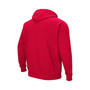 Men's Red Bradley Braves Arch & Logo Pullover Hoodie