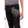 Men's Modern Embroidered Denim Jeans