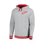 Men's Heather Gray Detroit Red Wings Classic French Terry Pullover Hoodie