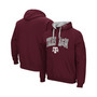 Men's Maroon Texas A&M Aggies Big and Tall Arch & Logo 2.0 Pullover Hoodie