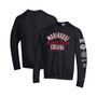 Men's Black Morehouse Maroon Tigers 2-Hit Powerblend Pullover Sweatshirt